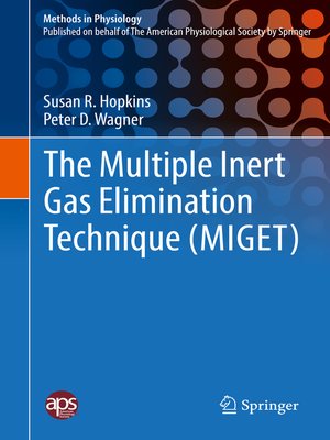 cover image of The Multiple Inert Gas Elimination Technique (MIGET)